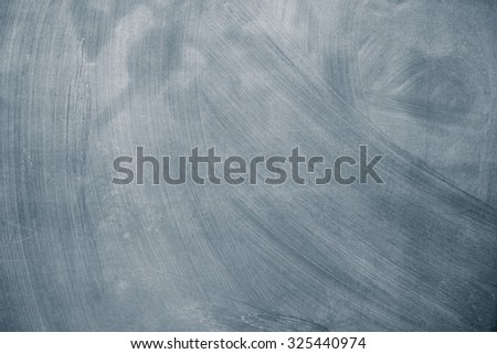 Wiped blank chalkboard texture background