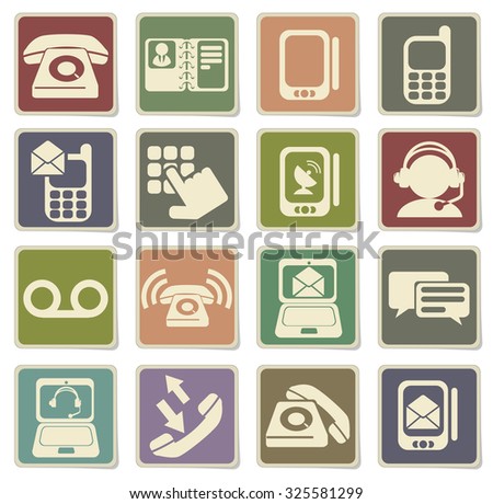 Telephone Icons