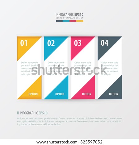 vector banner yellow, blue, pink color