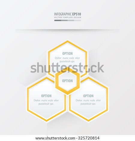 Hexagon vector design