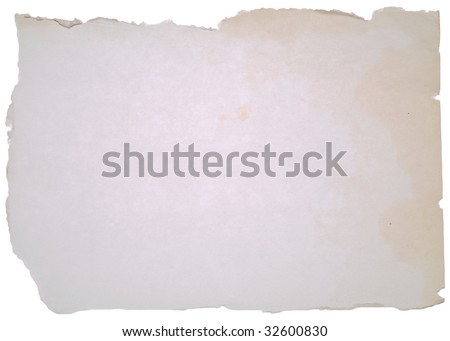 paper texture over white background