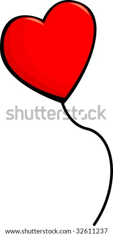 valentines heart balloon