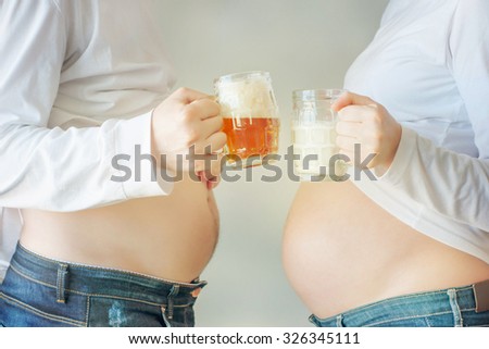 Pregnant couple