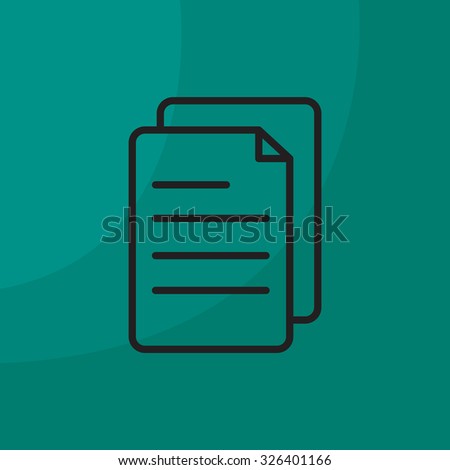 line note paper icons
