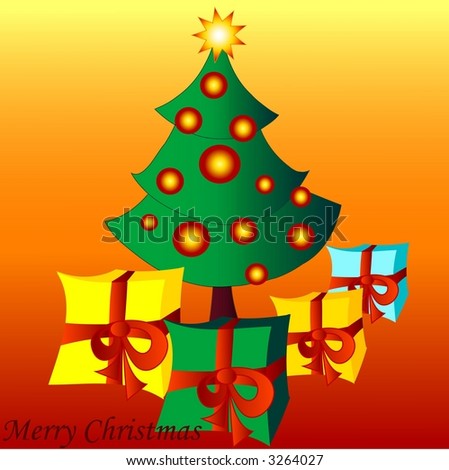 Christmas Tree, vector