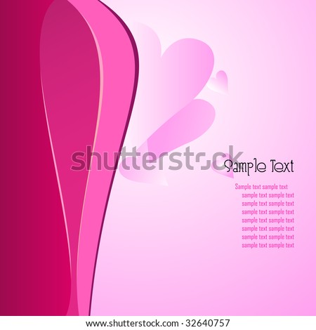 abstract vector background. Love illustration