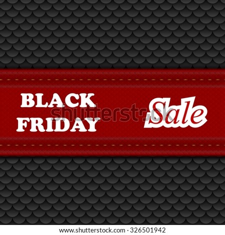 Black Friday sale abstract background. Vector design