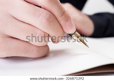 Pen, writing