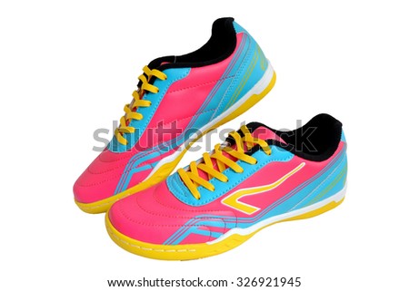 Sport equipment.Running shoe, Sport shoes on white background