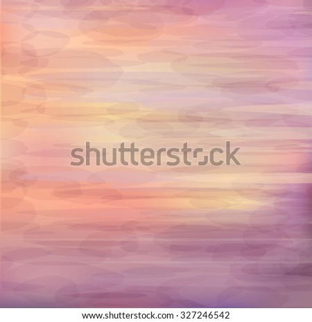 Beautiful abstract background - sunrise on the sea