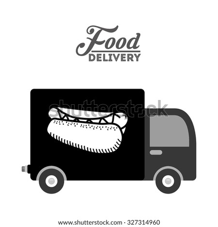 food delivery design, vector illustration eps10 graphic 