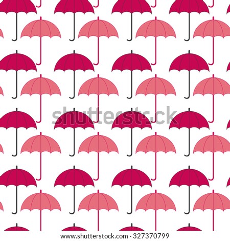 umbrella vector pattern background.