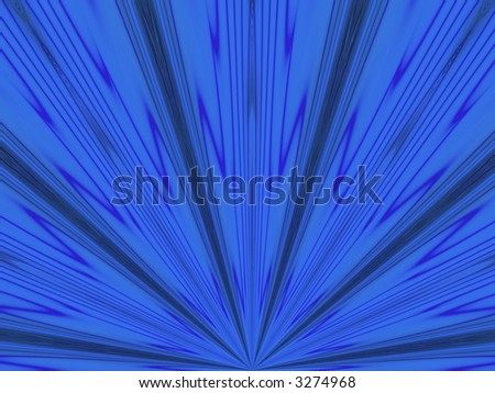 blue beams, abstract background