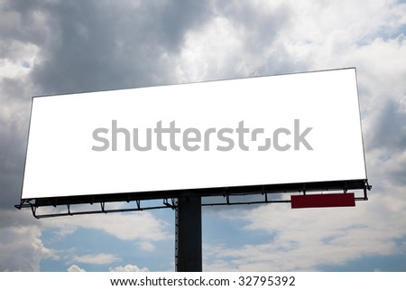 billboard of the freeway outdoor.