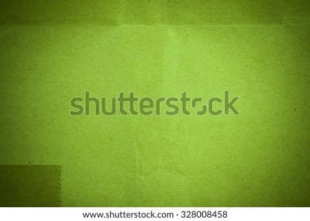 Recycled green paper background.