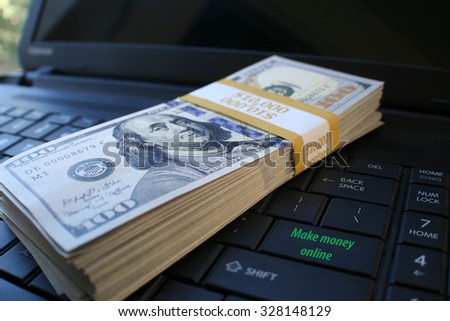 Online money stock photo High Quality