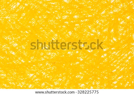 yellow crayon drawings on white paper background texture Royalty-Free Stock Photo #328225775