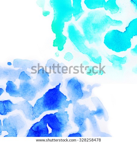 watercolor texture blue background waves