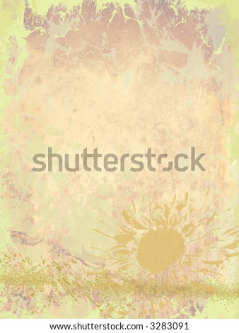 Grunge style faded paper background