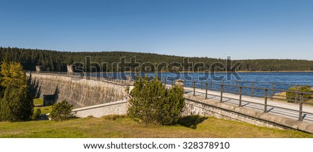 Photo of dam in czech republic