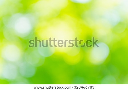 Abstract nature green background