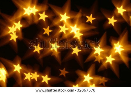bokeh stars