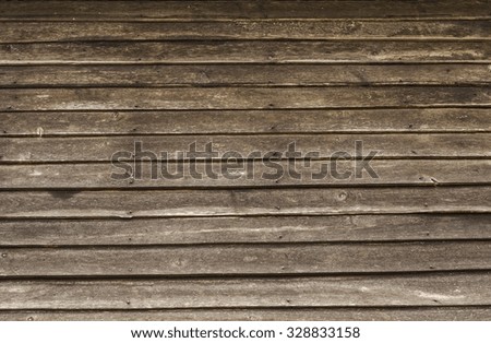 wall made of wooden planks