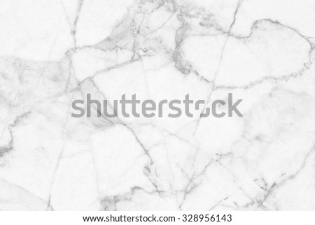 White marble texture in natural patterned for design.