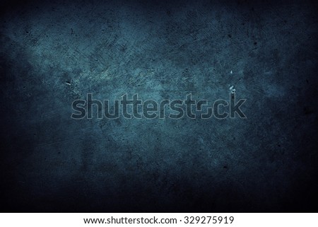Closeup of blue grunge wall Royalty-Free Stock Photo #329275919