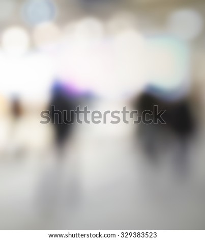 People generic background. Intentionally blurred post production.