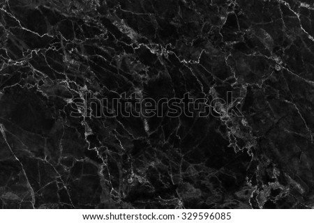Black marble natural pattern for background, abstract  black and white  Royalty-Free Stock Photo #329596085