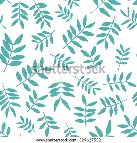 Background with branch silhouettes. Seamless pattern.