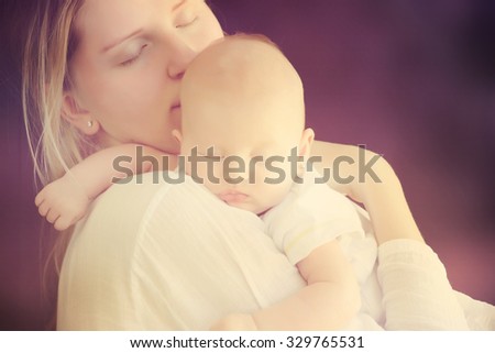 Mother and her Newborn Baby