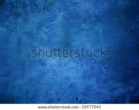 Blue grunge surface, background Royalty-Free Stock Photo #32977045