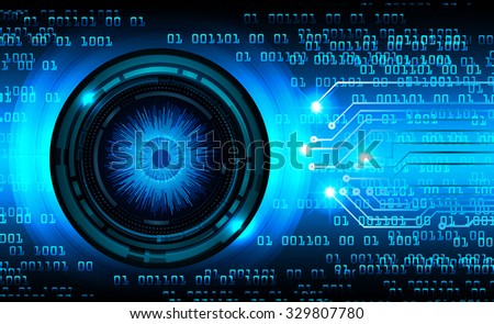 Dark blue color Light Abstract Technology background for computer graphic website internet and business.circuit.vector illustration.infographics. motion move.neon. pixel, eye