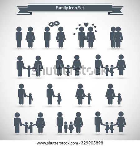 Family Icon Set
