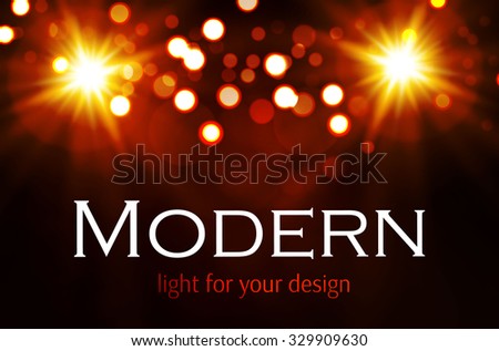 Spotlight Space. Shining light background. Club, Party & Best Offer Shining Design. Vector illustration 