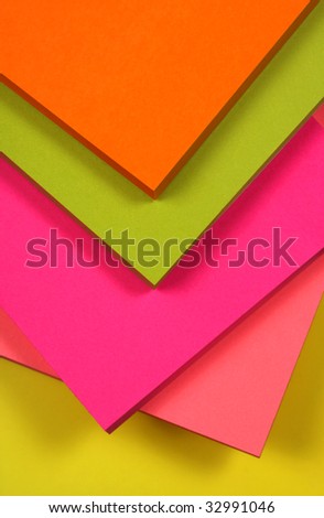 Color note papers