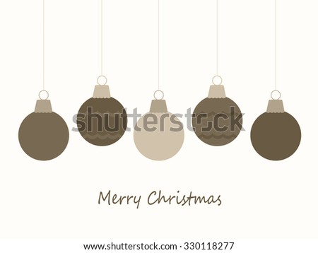 Holiday Ornaments - Merry Christmas
