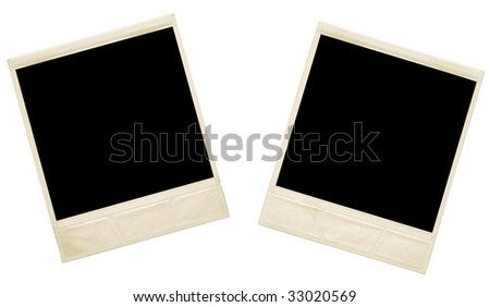 frames isolated on white background