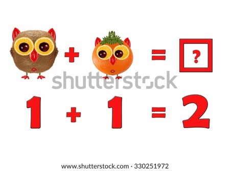 Illustration of Education Mathematics for Preschool Children