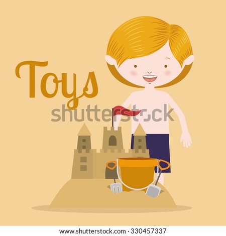 toys kids design, vector illustration eps10 graphic 