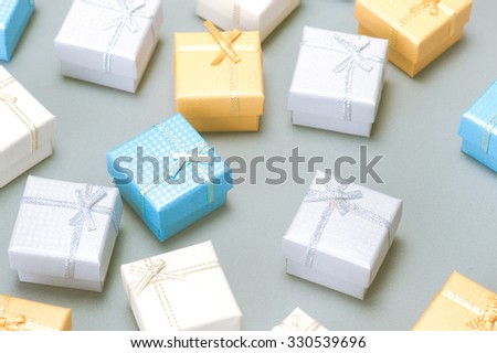 colorful gifts box