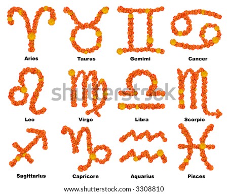 flower signs of the zodiac