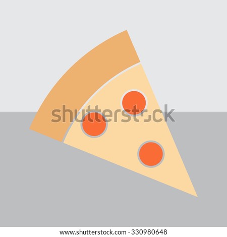 Pizza vector icons 