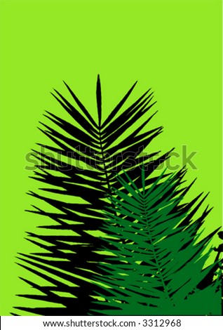 green palm
