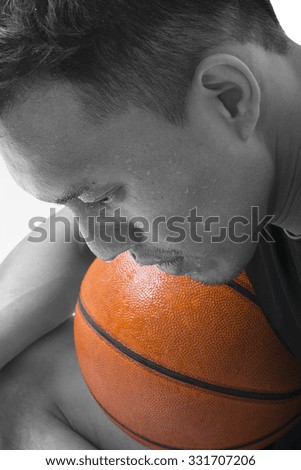 Young Asian Basketball Player is Disappointed with Result of Competition