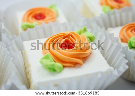 colorful cakes