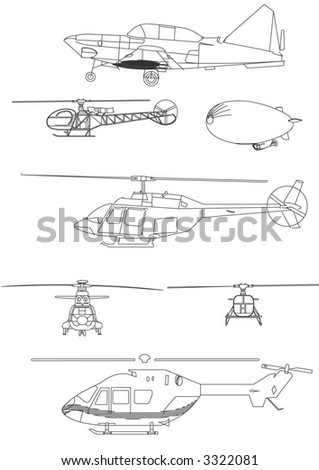 helicopter set