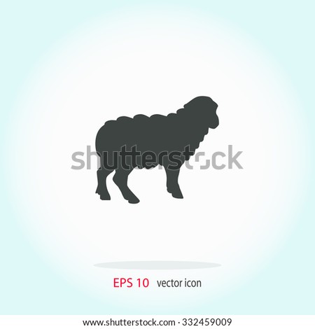 Sheep. Vector illustration
